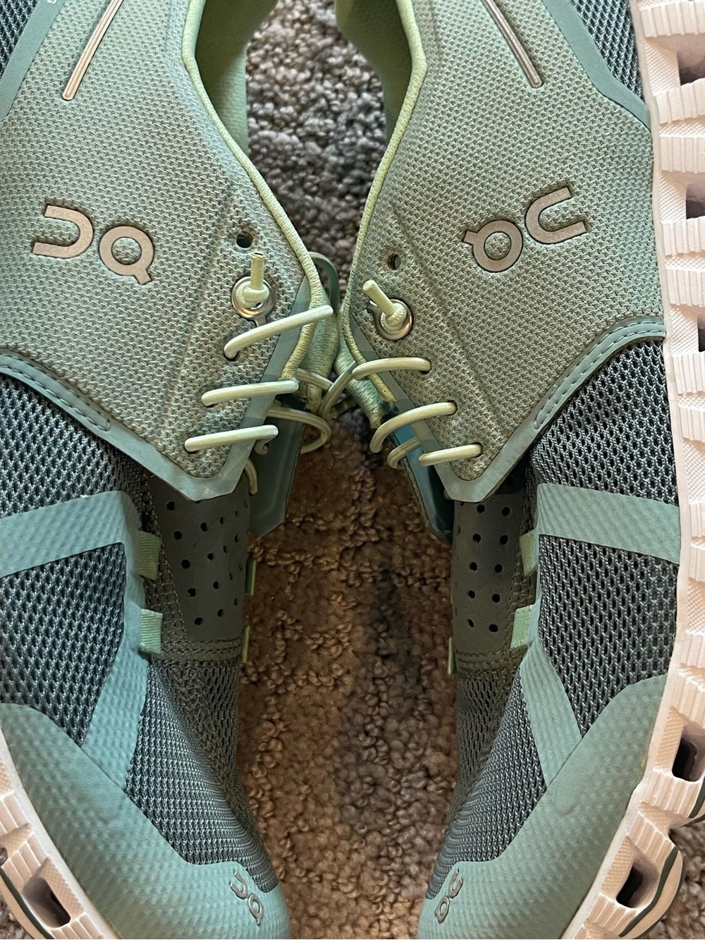 On Cloud 2.0 Women’s Running Shoes In Spray/Sea Colorway, Size 8 - Picture 12 of 13